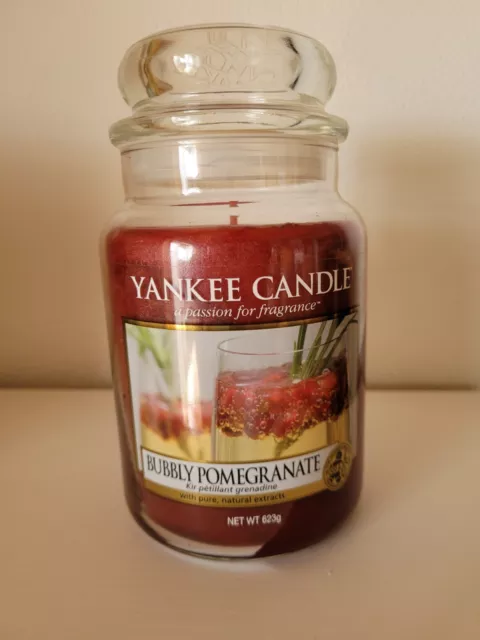 Yankee Candle, Bubbly Pomegranate, Housewarmer 623 g, Duftkerze Granatapfel