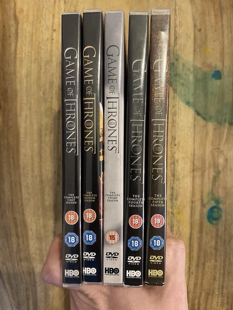 GAME OF THRONES Series 1-5 DVD Box Set Region 2 Uk £15.00 - PicClick UK