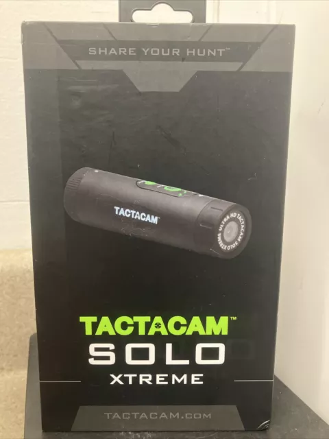 Tactacam SOLO XTREME 8x Zoom Waterproof Mounted Action Camera