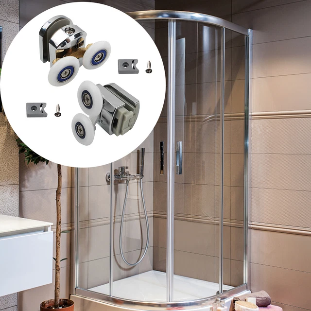 Replacement With Screws Anti Collision Block Heavy Duty Shower Door Rollers