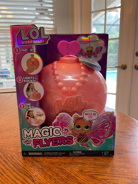 LOL Surprise Magic Flyers: Flutter Star - Hand Guided Flying Doll Brand New 2023