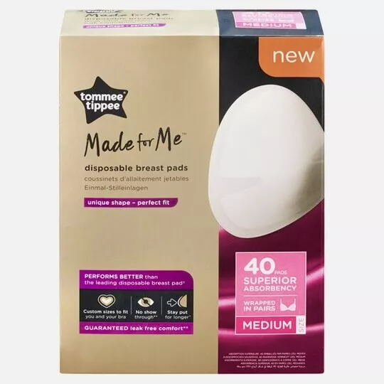Tommee Tippee Disposable Breast Pads 40's Medium