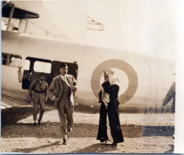 Vickers Victoria King Faisal Of Iraq Vintage Photo 2