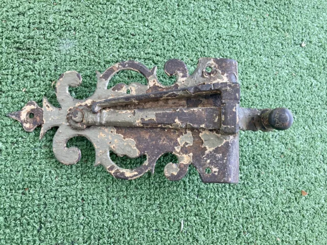 Antique French Door Hardware Lock Architectural Salvage Latch