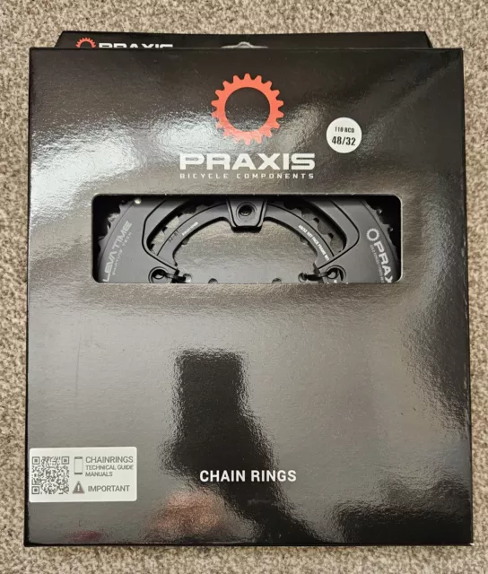 Praxis Buzz Sport Compact 10/11/12-Speed Cycle Bike 48/32 Chainrings (110 BCD)