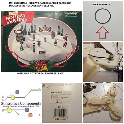 Mr Christmas Holiday Skaters- Model: 29519- Replacement Part-Pulley Belt