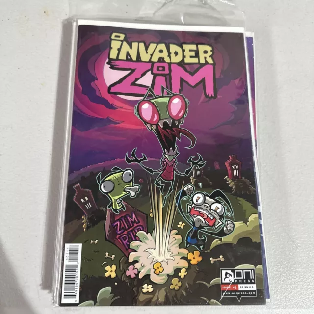 Invader Zip Comic Lot Oni #1-8 Very Good