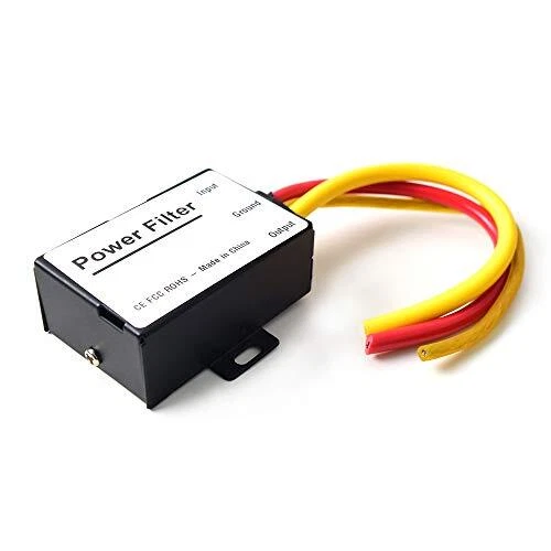 Filtre de ligne de voiture EMI Noise Ground Loop Isolator Suppressor pour aut...
