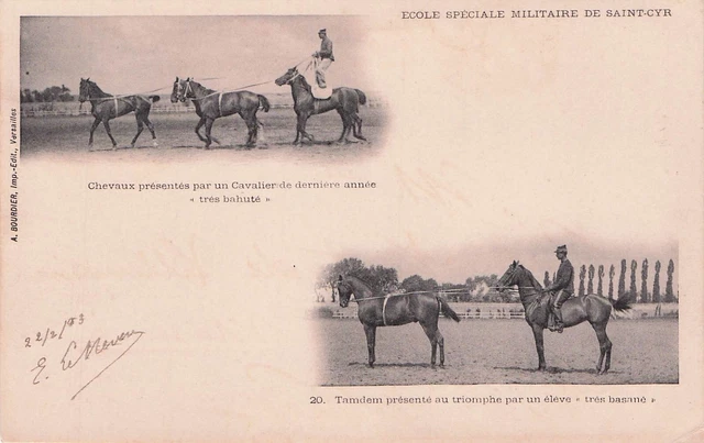 Carte cheval et cavalier - France