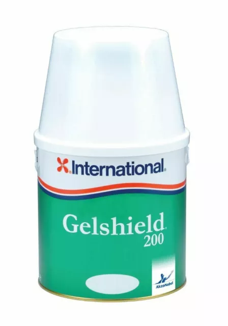 (39,96 EUR/l) International Gelshield 200 Epoxid-Grund. Primer 2,5l grün/grau