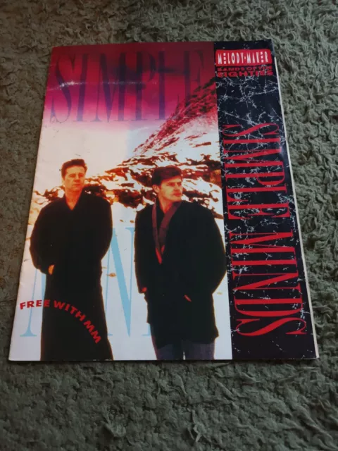 Simple Minds - Melody Maker Special - 16 Page Booklet