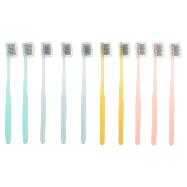 10 Pcs Reise Zahnbürste Pp Reinigung Von Zahnbürsten Empfindliche Zahnbürsten