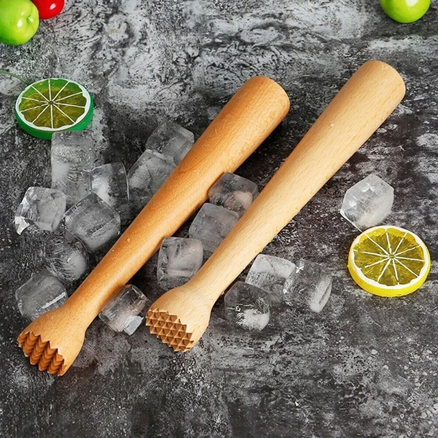 Herramienta natural limpia hielo de madera de haya madera de haya