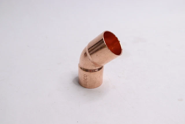(10-Pk) Nibco 45-Degree Elbow Fittings Copper 1"