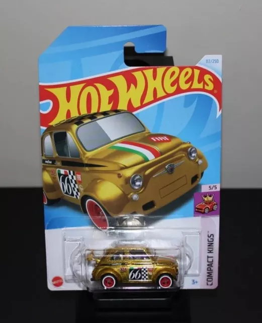 HOT WHEELS 2024 Super Treasure Hunt E Case '60S Fiat 500D