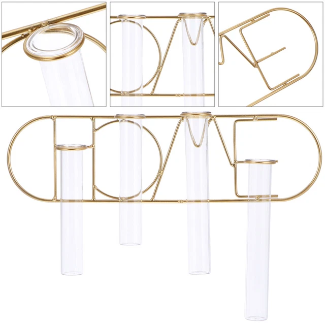 Supporti Per Composizioni Floreali - 4 Pezzi In Plastica Bianca E Nera - Foto 14