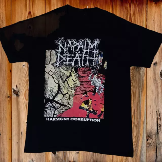 Napalm Death - Harmony Corruption T-shirt Cotton For men Women S-4XL CB306