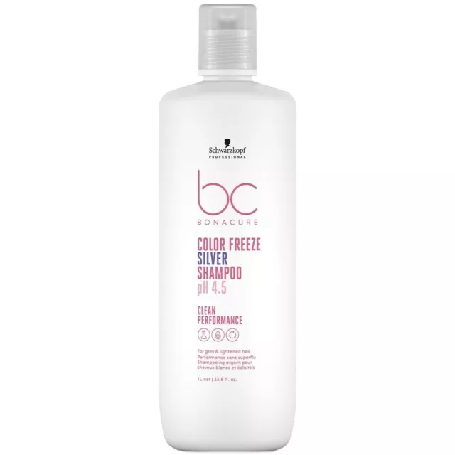 Schwarzkopf BC Bonacure 4.5 Color Freeze Silver Shampoo 1000ml