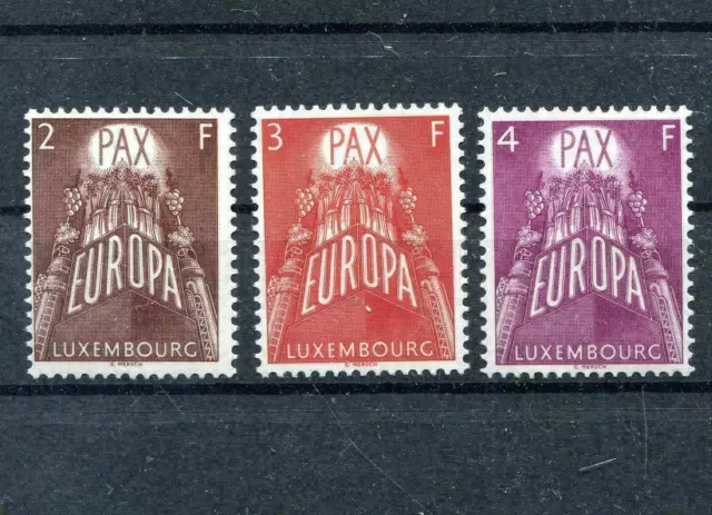 Luxembourg No. 572 - 574 Europe (MNH) (#79756)