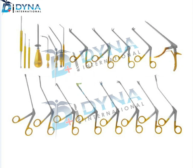 Ensemble d'instruments Fess Instrument ORL de chirurgie endoscopique des sinus