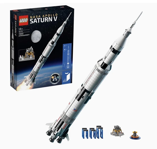 LEGO IDEAS 92176 NASA Apollo Saturn V - Nuovissimo in scatola sigillata ...