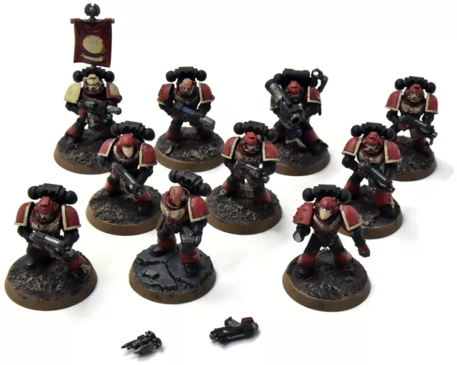 SPACE MARINES 10 Tactical Squad #4 Warhammer 40K