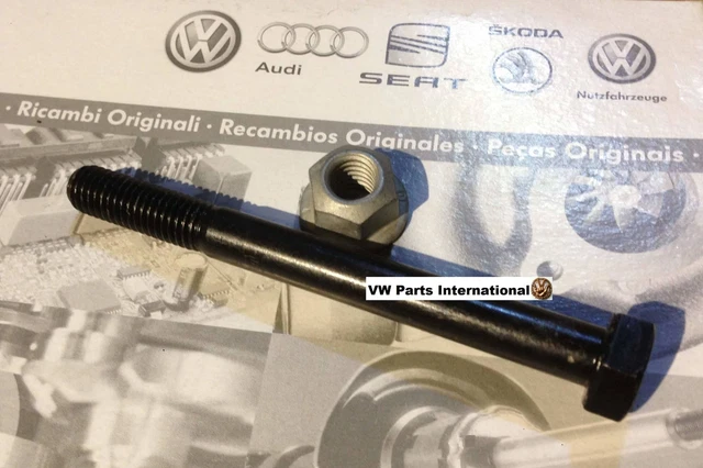 VW PASSAT FRONT Suspension Pinch Bolt and Nut 1x NEW Genuine OEM VW ...