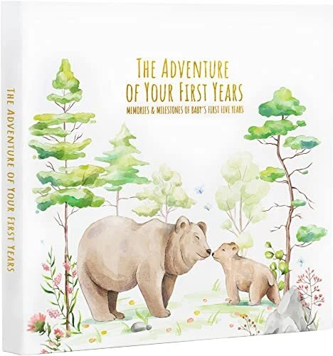 Keepsake Baby Memory Book for Baby Boy and Girl - A Timeless Baby B...