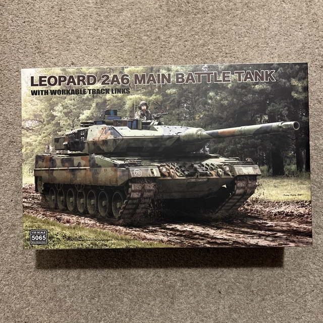 RYEFIELD MODEL 1/35 Leopard 2A6 Main Battle Tank RFM Kit 5065 EUR 53,71 ...