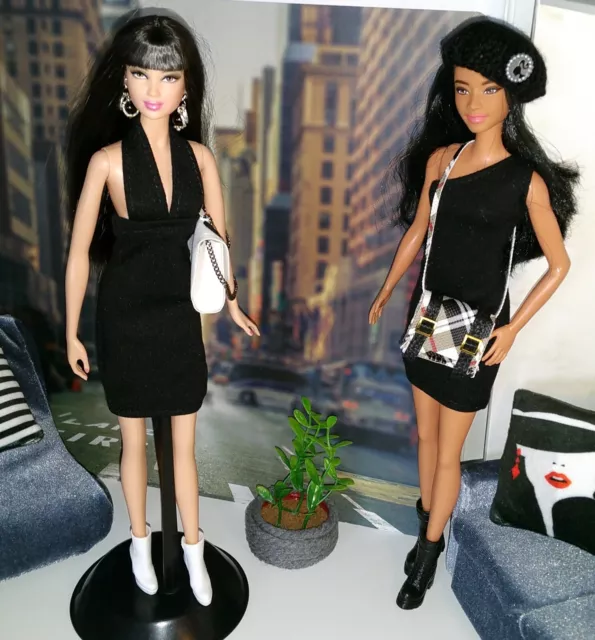 Barbie BASICS MODEL Black Label Chic & ACCESSOIRES  3 Dolls au choix MATTEL