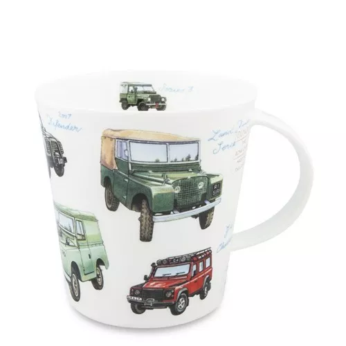 Dunoon Clásico Colección Landrovers 0,48l Taza de Té Café