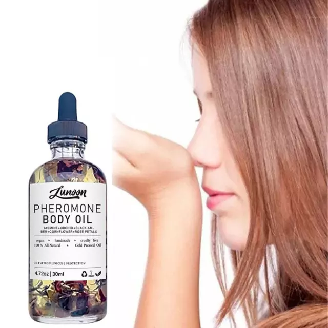 Feromone da donna, petali feromone femminile con olio di lunga durata puro romanticismo~