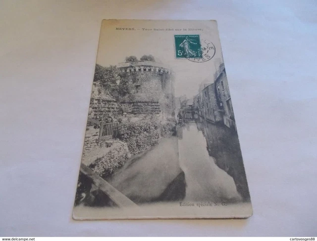 Cpa   58 Nevers   Nievre  La Tour Saint Eloi Sur La Nievre 1911