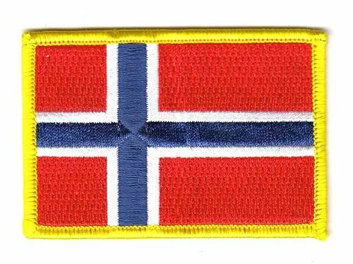 Flaggen Aufnäher Patch Norwegen Fahne Flagge