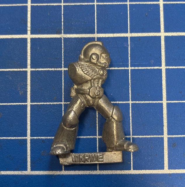Lot De 2 Space Marines Warhammer 40K – Games Day 2003, 25e Anniversaire, Métal, Rares