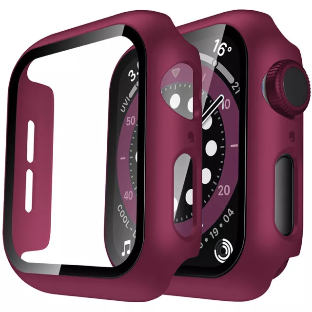 Case für Apple Watch Series 1-8 SE 38-49mm | Schutzhülle Bumper | 360-Grad Cover 8