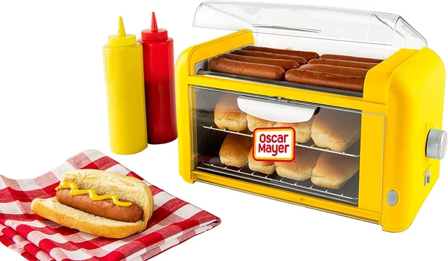 Toaster Oven, Stainless Steel BBQ Roller, Nonstick Pan Heating rack