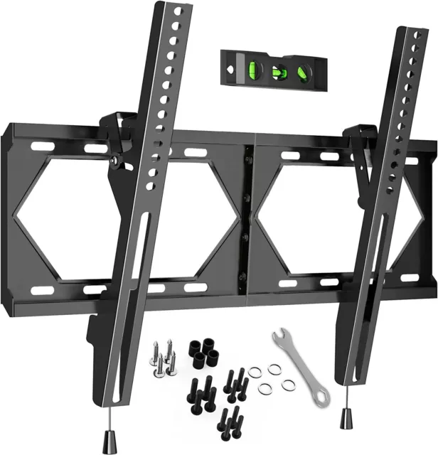TV Wandhalterung Neigbare Fernseher Halterung für 32-85 Zoll Flach & Curved
