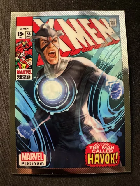 Upper Deck - Marvel Platinum - Havok (W172, Cover Variant, NM)