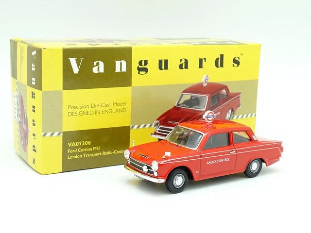 Corgi Vanguards 1:43 Ford Cortina Mk2 Lotus Ferngrün Diecast Auto - VA04121
