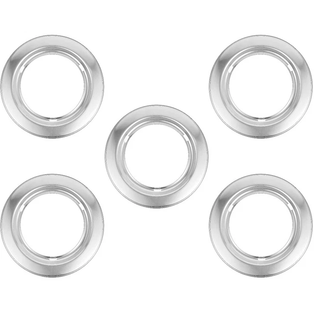 5 piezas -anillo de vapor - adaptador acero inoxidable cocina estantería de vapor para calefacción de alimentos