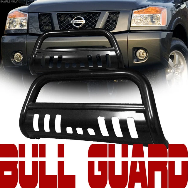 For 05-10 11 Dodge Dakota Blk Heavyduty Bull Bar Push Bumper Grill Grille Guard