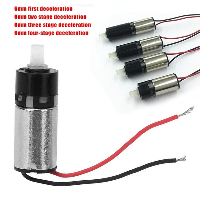 6mm Precision miniature DC3V Precision Planetary Reduction Reducer Practical