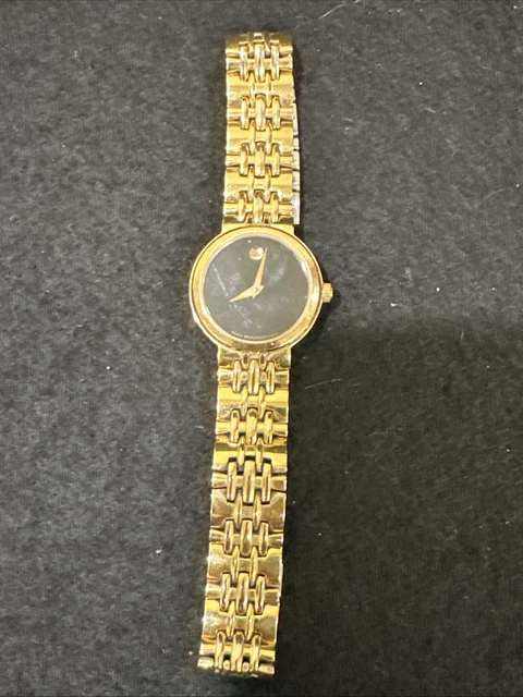 LADIES MOVADO 88 E4 1852 gold plated wrist watch!! $80.99  display picture 1