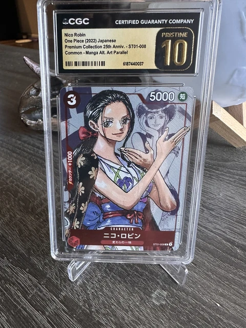 CGC10 PRISTINE PSA10 or higher 25th Anniversary Zoro OP01 001 From