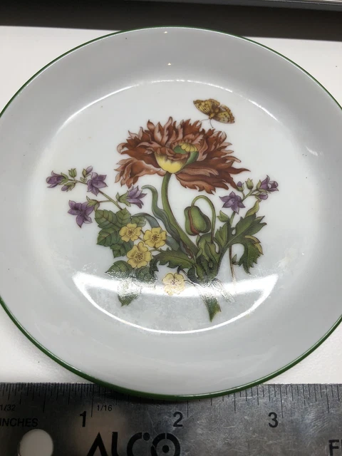 Vintage Bareuther Waldsassen Bavaria Germany Fruit Dessert/butter Pat Plate