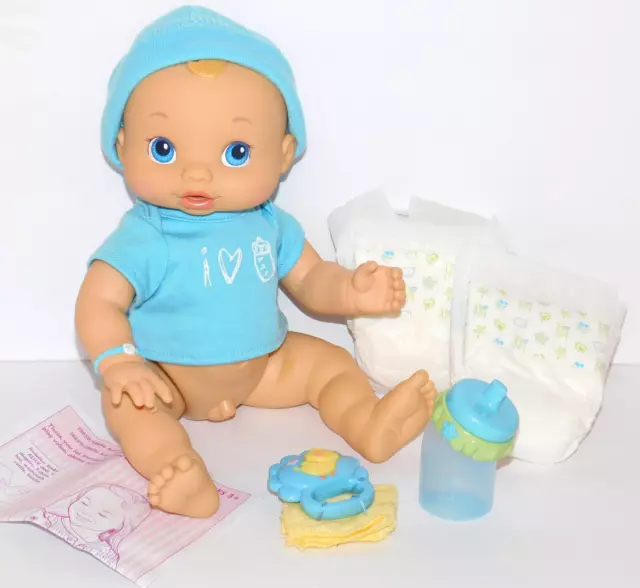 2006 Baby Alive Wets n Wiggles BOY Very RARE Newborn New out of Box with Issue