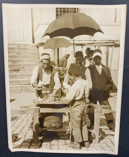 LIV16608  Photographie Photo d&#039;époque vintage Turquie Constantinople glacie