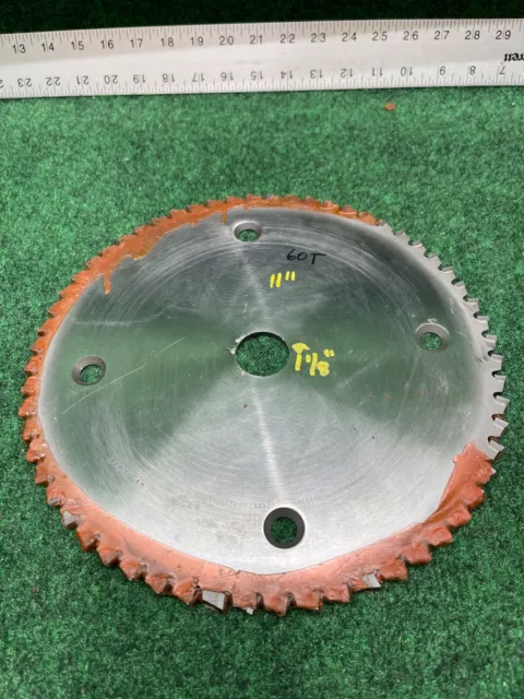 Circular Saw Blade 11" x 1 1/8" Arbor 60 Teeth