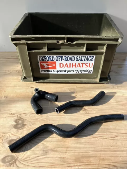 Daihatsu Fourtrak 2.8 Turbo Coolant Silicone Hoses Bundle (3x Hoses)